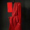 Red Printed Kota Cotton Sarees