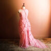 Pink colour Designer Mul Cotton Saree