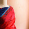 Pure Handloom Rani Pink Silk Cotton Saree