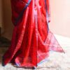 Pure Handloom Rani Pink Silk Cotton Saree