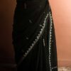 Hand block printed Designer Mul Cotton Saree