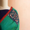 Pure Green Handloom Silk Cotton Saree