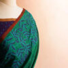 Pure Hand-loom Forest Green Silk Cotton saree
