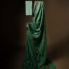 Light Green Kota Cotton Saree, Full size