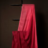 Mystic Blush Pink and Maroon Linen Shaded Saree