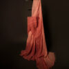 Barely Beige Linen Shaded Saree