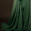 Spring Breeze Light Green Linen Shaded Saree