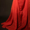 Tangerine Textures Orange Textured Linen Shaded Saree