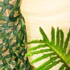 Pure Handloom Green Gaji Silk Saree