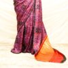 Pure Handloom Multi-Coloured Gaji Silk Saree