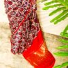 Pure Handloom Red Gaji Silk Saree