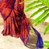 Pure Handloom Red Luxury Gaji Silk Saree