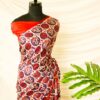 Pure Handloom Red Gaji Silk Saree