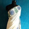 White Mul Cotton saree