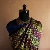 Casual Hand Block Printed Pure Desi Tussar Silk Saree