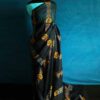 Pure Hand Block Printed Linen Saree