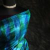 Pure Designer Raw Silk hand dyed saree