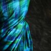 Pure Designer Raw Silk hand dyed saree