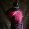 Pure Purple Handloom Organza Silk Saree