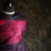 Pure Purple Handloom Organza Silk Saree