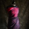 Pure Purple Handloom Organza Silk Saree