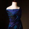 Midnight Elegance Ink Blue Handloom Silk Cotton Saree