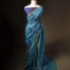 Breeze Pure Blue Soft and Light Handloom Silk Cotton Saree