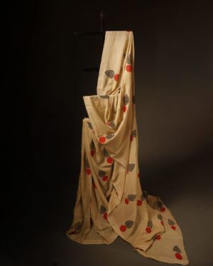 Sandal Serenity Mul Cotton Saree