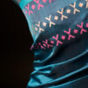 Pure Blue and pink color Silk Cotton Saree