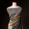Grey Silk Cotton Saree