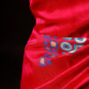 Pink with blue color Printed Silk Cotton Saree