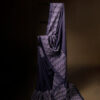 Royal Amethyst Purple Mul Cotton Saree