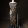 Grey Silk Cotton Saree
