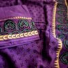 Purple Kota Cotton Sarees