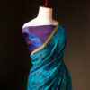 Breeze Pure Blue Soft and Light Handloom Silk Cotton Saree