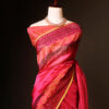 Pure Pink Silk Cotton Saree
