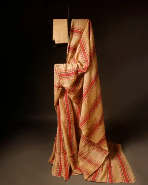 Beige Kota Cotton Sarees