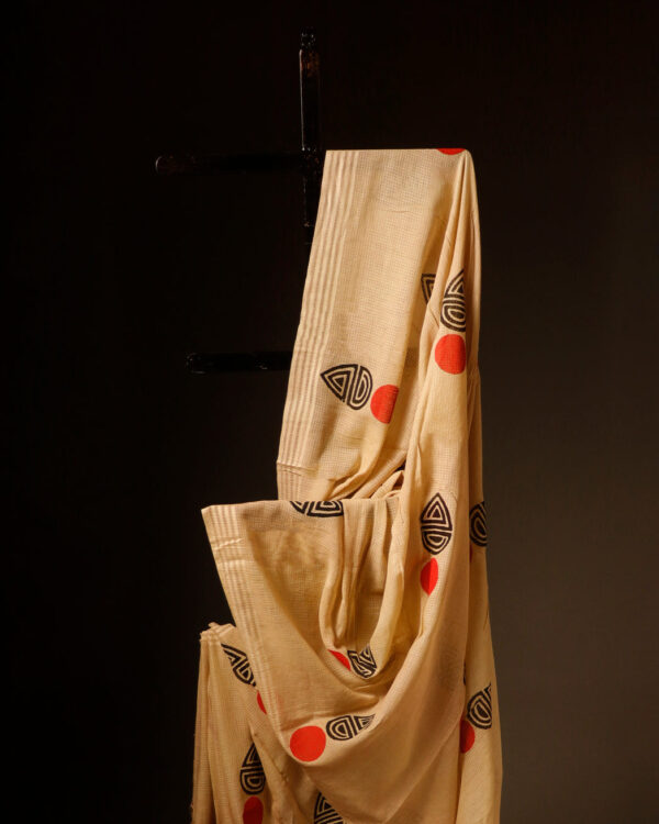 Sandal Serenity Mul Cotton Saree