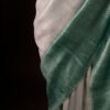 Serenity in Green Pastel Green Pure Dupion Silk Saree