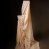 Pure Ivory White Mul Cotton Saree