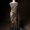 Grey Silk Cotton Saree