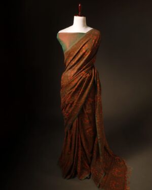 Burgundy Elegance Maroon Soft and Light Handloom Silk Cotton Saree