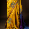 Pure Yellow Silk Cotton Saree
