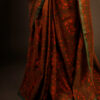 Burgundy Elegance Maroon Soft and Light Handloom Silk Cotton Saree