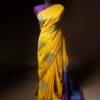 Pure Yellow Silk Cotton Saree