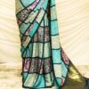 Pure Handloom Gray Modal Silk Saree