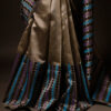 Grey Silk Cotton Saree