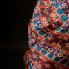 Pure Handloom Brown with blue Organza Silk Saree