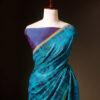 Breeze Pure Blue Soft and Light Handloom Silk Cotton Saree