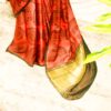Pure Handloom Ferrari Red Modal Silk Saree
